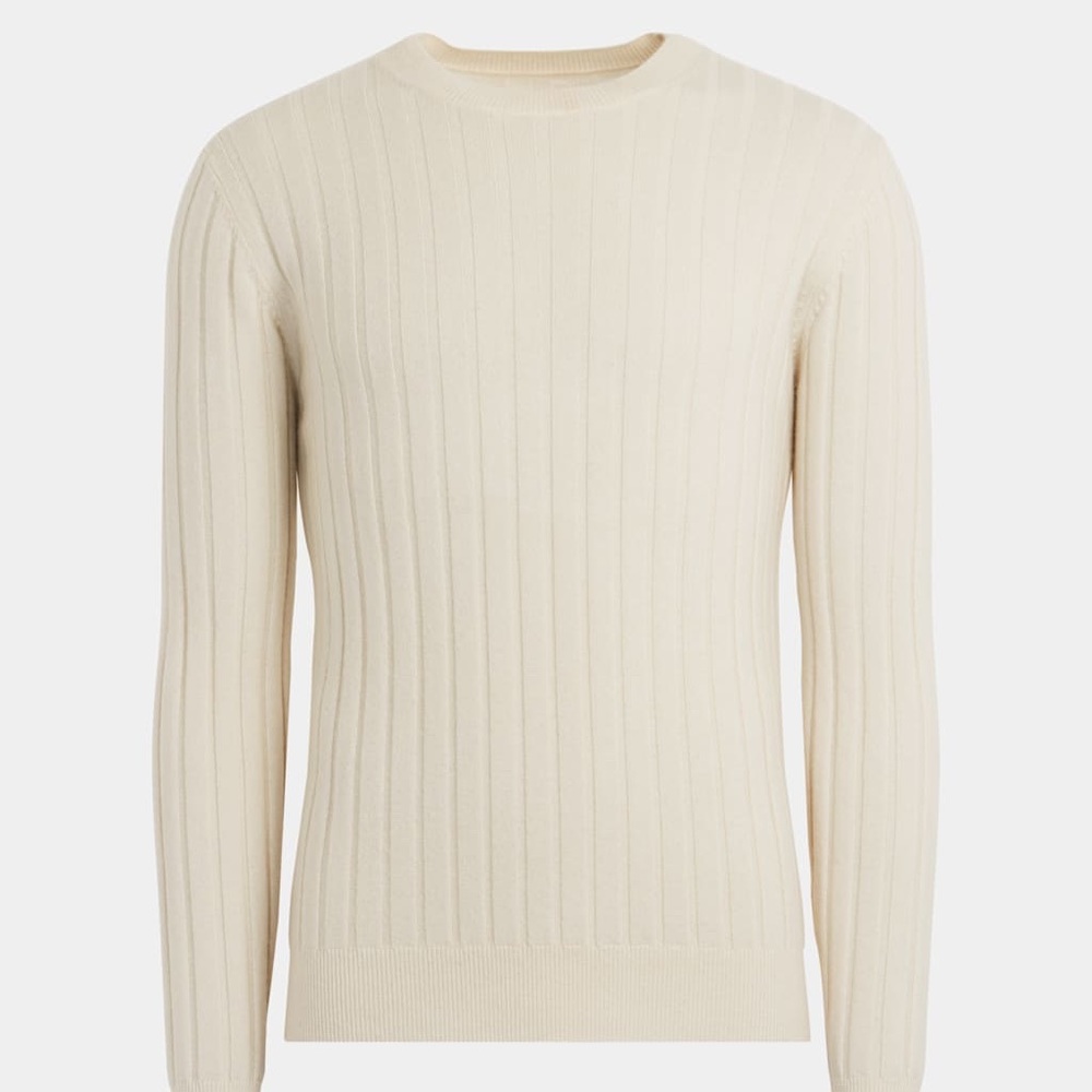 BRAND NEW Suitsupply off-white crewneck